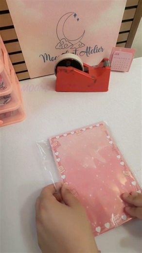 ASMR| Little rituals before a notepad leaves my desk✨