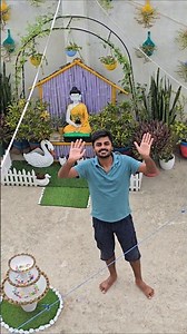 😍my terrace garden overview🌿🌻 #anandartandcraftstudio #trending