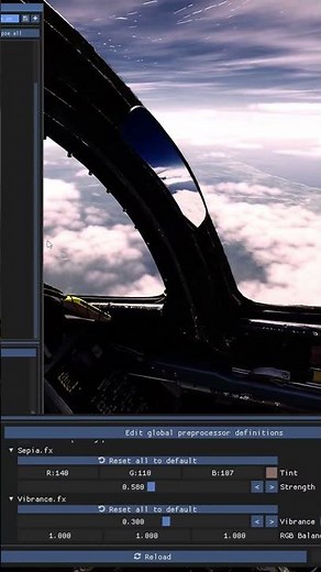 DCS world reshade settings! #dcs #dcsworld #shorts