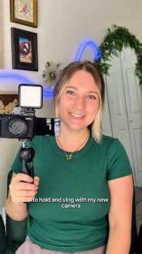 Accessorizing my new vlogging camera!