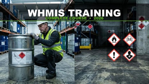WHMIS Training 2025: All 10 Symbols Explained + Labels, SDS Your Rights (Complete Course) | Safety Evolution