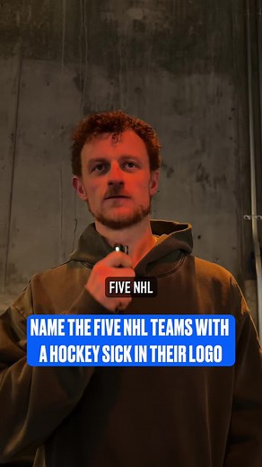 NHL Teams with Hockey Sticks in Their Logos