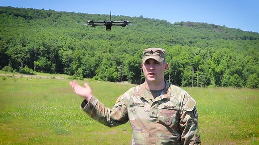 RQ-28A quadcopter drone training