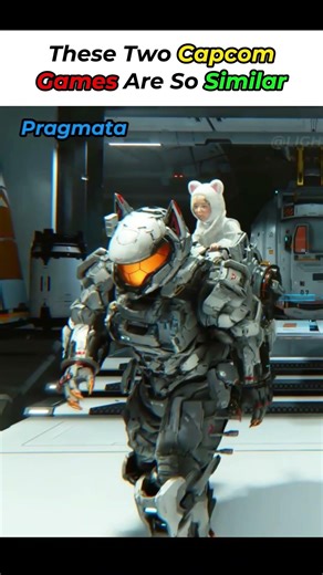 These Two Capcom Games Are So Similar #pragmata #residentevilrequiem