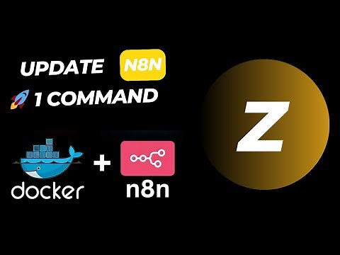 Update n8n in 1 Command (VPS & Docker Desktop Guide | No Data Loss)
