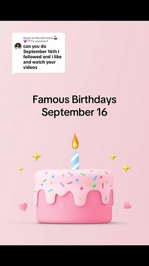 Famous Birthdays in September: Celebrate Your Day!