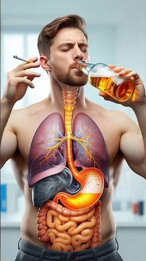 What Beer & Smoking Really Do to Your Body | 3D Health Animation
