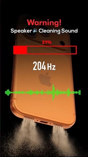 ⚠️ Speaker Cleaning Sound 927Hz 🔊 Remove Water & Dust in Seconds!