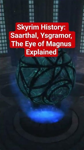 uncover the true history of Saarthal, and the devastating Night of Tears #elderscrolls #skyrim