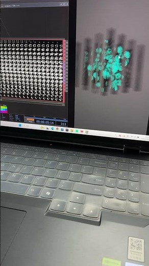 Touchdesigner 3D LED Mapping of 4x4 total 16pcs 3D Volumetric LED Display