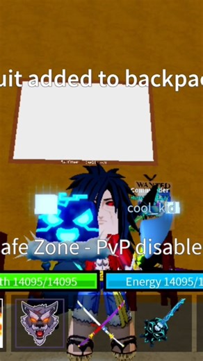 EATING REWORKED CONTROL FRUIT #roblox #bloxfurit