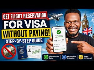 ✈️ How to Get a Flight Reservation for Visa Application WITHOUT Paying (A Step-by-Step Guide) 🌍