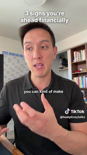 3 Signs You're Ahead Financially