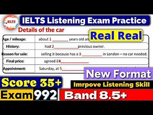 IELTS Listening Practice Test 2026 with Answers | Recent Exam - 06.04.2026 | ielts listening