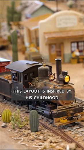 Model railroader Steve Shores took inspiration for his layout "La Routa de la Cerveza" from his childhood growing up on the Arizona-Mexico border. He had seen layouts featuring forests, mountains, and cities, but rarely any with desert landscapes. Built over the past year and a half, this layout is packed with fun details! It will be at the Model Train Festival for just two days! Come see Steve's layout on the second floor of the Washington State History Museum starting today and ending tomorrow