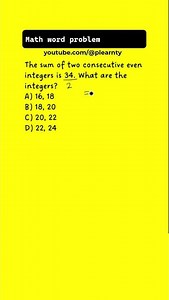 math word problem - aptitude test on sequence and series