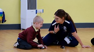 2.7K views · 38 reactions | In the last year alone, we've supported over 450 children with their behaviour at school, with over 110 hours of support delivered weekly.  Here's how we've helped Eaton Valley Primary School student Riley develop his communication skills through PE intervention. ️ #BePartOfOurFamily  https://bit.ly/3PZikbz  | The Albion Foundation | Facebook