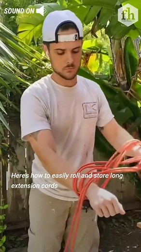 33K views · 188 reactions | Here's an excellent way to wrap a long extension cord. #lifehacks #diy #extensioncord #tips | Family Handyman | Facebook
