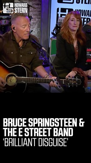 Howard Stern Show on Instagram: "Check out Bruce @Springsteen and the E Street Band’s performance of “Brilliant Disguise” live on the #SternShow."