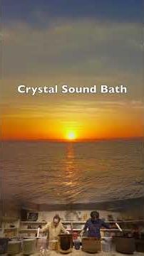 1-Minute Crystal Sound Bath to Reset Your Mind ✨