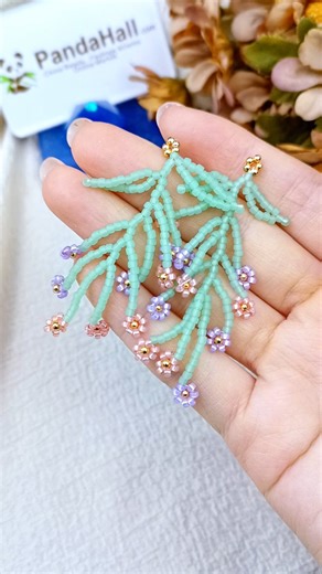 🌸 Cutest blooms ever! Seed beaded flower earrings that instantly lift your mood, yes or YES? View more>> https://shorten.tv/EziyT 【PandaHall】Want FREE $40 Products & Exclusive Coupon Code? Partner with us Immediately >> https://goo.su/sQYc Contact us: market@pandahall.com #Pandahall #flowerearrings #seedbeads #seedbeadjewelry #seedbeadearrings #beadedearrings #floraldesign | PandaHall