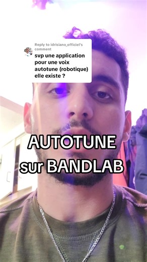 Replying to @idrisiano_officiel Autotune avec l'application