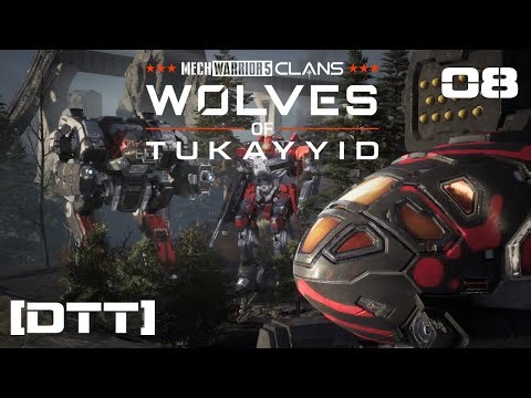 A Wall of Wolf Spiders - [Mechwarrior 5: Clans Wolves Of Tukayyid DLC, 8]
