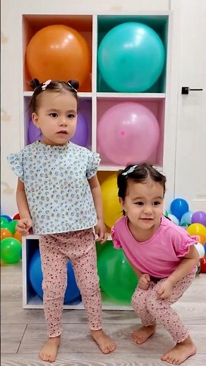 OMG! Squishy Poop Inside the Balloon?! 😂💩 Twin Fun Challenge!