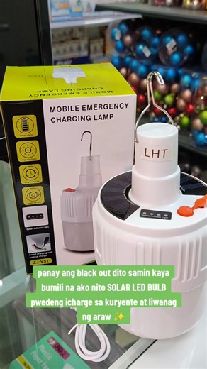 Solar LED Bulb: Rechargeable Light for Frequent Blackouts