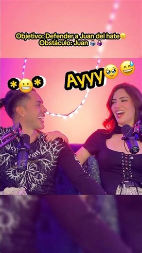 JUAN ES SU PROPIO HATER 😂❤️ | #jukilop #shorts #kimberlyloaiza