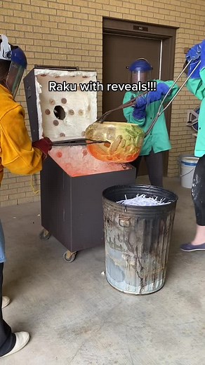 Raku Firing with Reveals