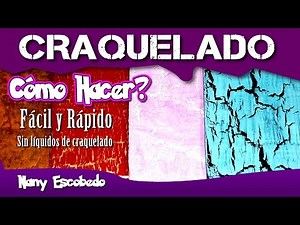 CRACKELATION: HOW TO MAKE IT EASY