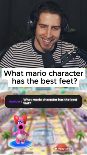Snark | What mario character has the best feet? #streamer #stream #twitch #twitchstreamer #twitchclips #mario #marioparty #nintendo | Instagram