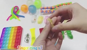 Watch 24 Pcs Fidget Toy Set, Cheap Sensory Fidget Toys Pack for Kids or Adults,Fidget Toy Bubble Figet ... on Amazon Live