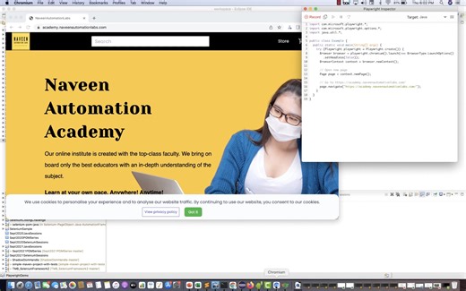 Playwright with Java-2023-2024 latest