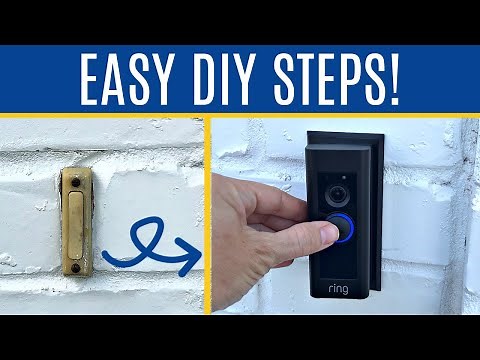 It's SO EASY! How to Install A Wired Ring Video Doorbell (Easy To Follow DIY Steps)