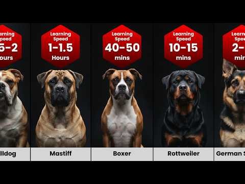 Dogs That Learn Commands in Seconds! (Ranked Fastest to Smartest)