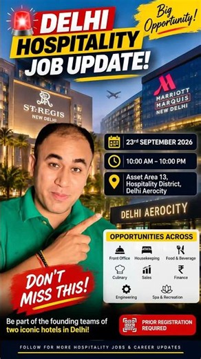 Marriott Hotel Jobs 2026 | How to Apply Directly | Official Marriott Careers Website | Jobs jn Delhi