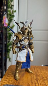 Posing Mythic Legions Sir Gideon Heavensbrand #actionfigures #mythiclegions #figure