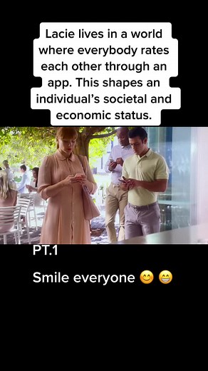 Movie: NoseDive Black mirror season 3 #nosedive #blackmirror #blackmirrorseason3 #netflix #fakeness #society #bekind #smile #socialacceptance #movies #movie #films #moviescenes #movieclips #fyp #fypシ #foryoupage