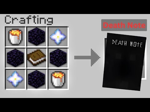 Minecraft BUT with DEATH NOTE!