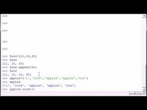 How to Program methods in Python