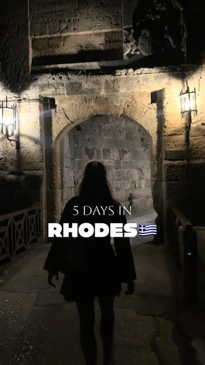 Rhodes trip guide 🇬🇷🏰💙🌞🌊🏝️ #Rhodes #Greece #Travel #travelshorts #visitgreece #greekislands