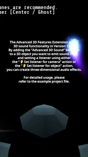 Advanced 3D Features Extension version 1.4.0 is released. #GDevelop built-in 3D