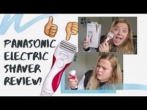 PANASONIC ELECTRIC SHAVER FOR WOMEN'S | WET/DRY |AMAZON REVIEW