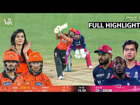 Sunrisers Hyderabad vs Rajasthan Royals Full Highlights | SRH vs RR IPL 2026 Full Highlights