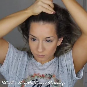 Easy & Fun Updoo💁🏼‍♀️ ——————————————- I didn’t even brush my hair for this🤭 lol! All you need is little elastic bands (I used Joe Fresh colourful ones from the drugstore). If you can’t braid this is a really easy alternative and the best part is I think it looks amazing messy🤪🙌🏻 Please excuse my messy undercut & furry neck🙊🙈😂 ————————————————- 🎶 Jake Mannix / MNNX- Hurt Me https://www.instagram.com/jakemannix | Krystal Clear Makeup
