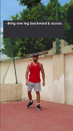 Cross Step tutorial | aerobics