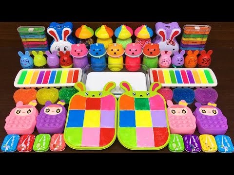 LIVE: RABBIT !!! Mixing Random Things into Slime!!! Series #134