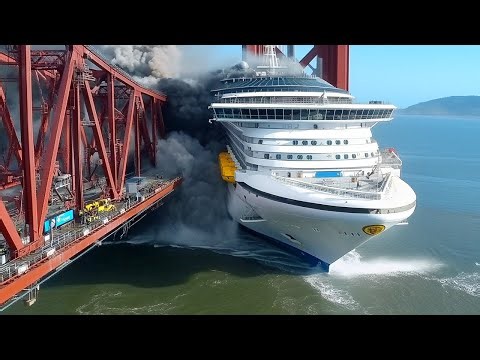 Biggest ship collisions and mistakes caught on camera